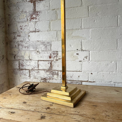 Vintage Brass Floor Lamp - #1939