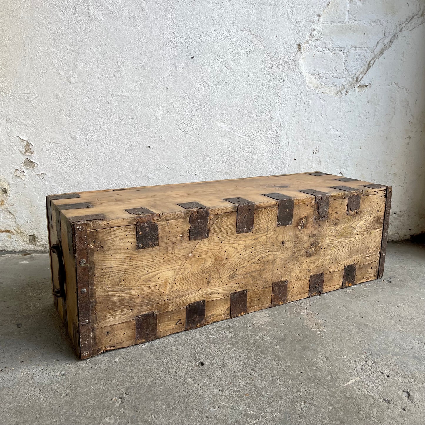 Antique Pine Toolbox - #2027