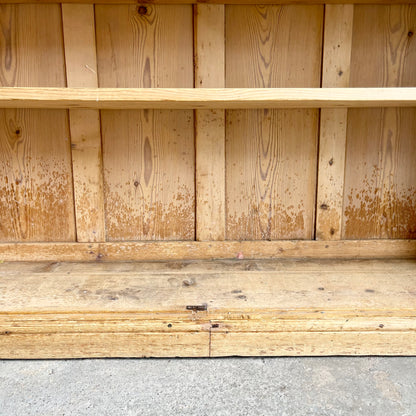 Antique Pine Sideboard - #1679