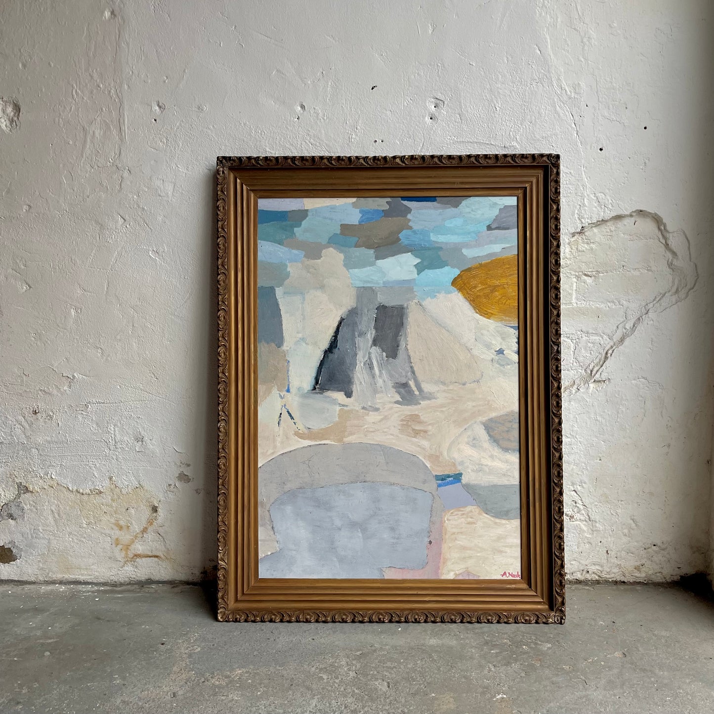 Framed Oil - #1861