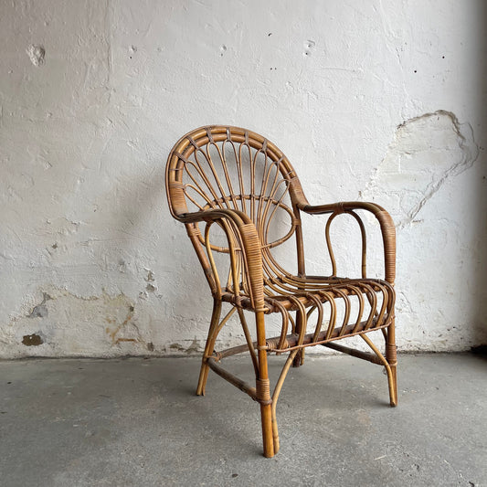Vintage Cane Chair - #2108