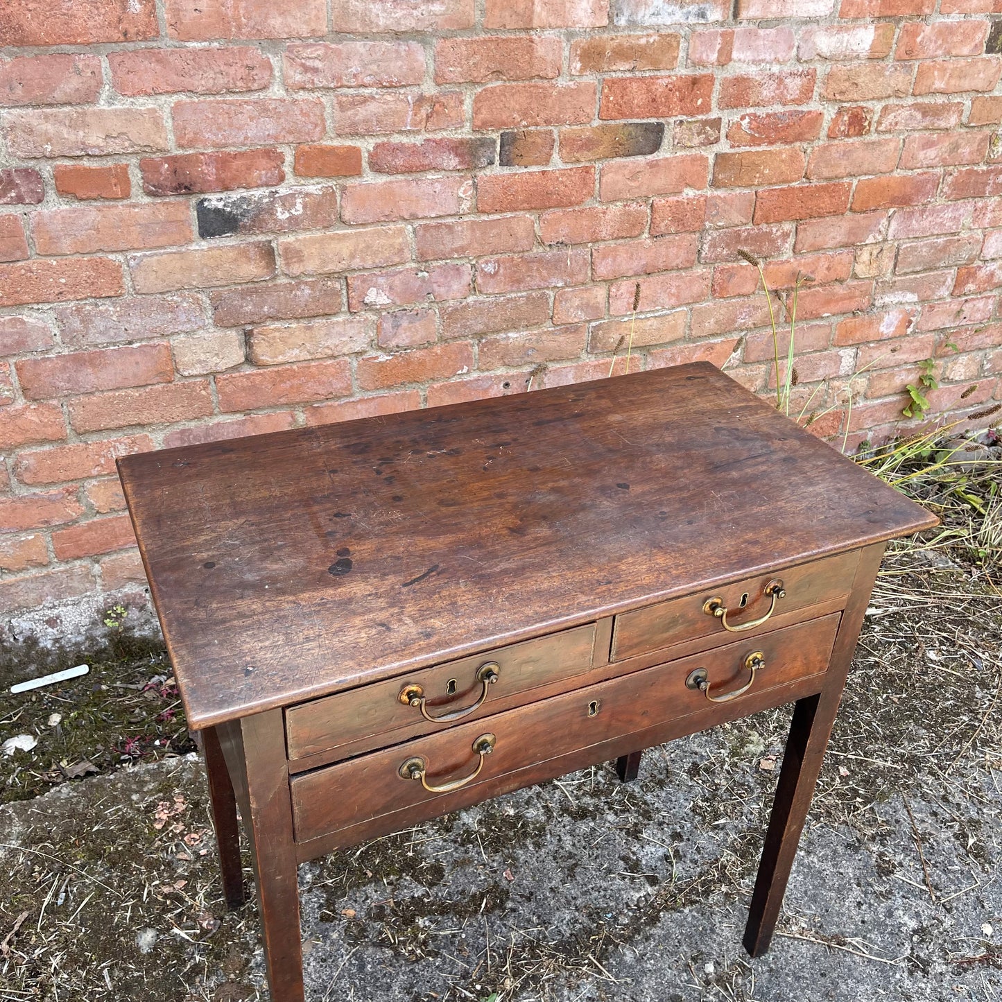 Antique Georgian Lowboy Table - #1628