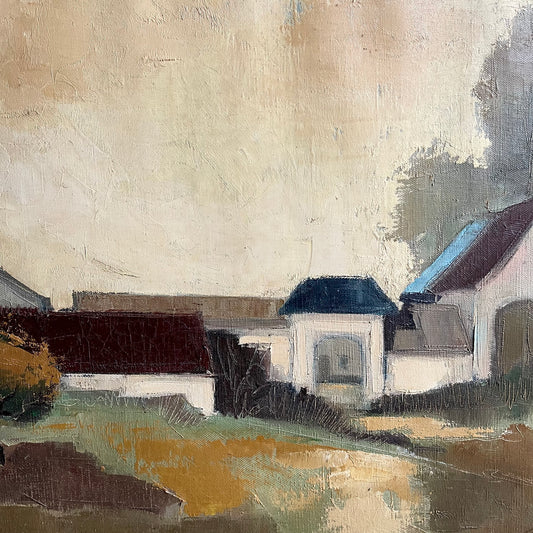 Antique Framed Oil - #1893