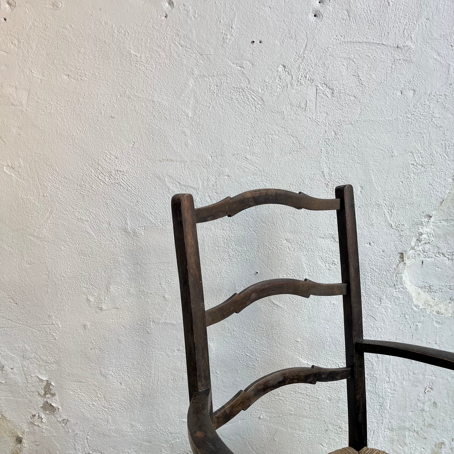 Antique Rush Seat Chair - #2085