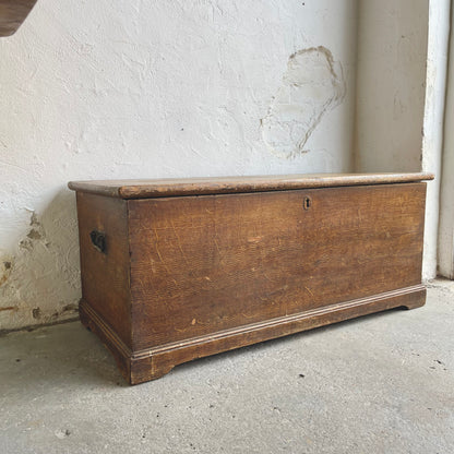 Antique Scumble Painted Blanket Box - #2027