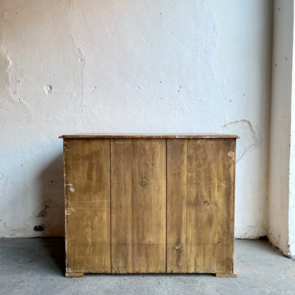 Antique Pine Chest Of Drawers - #1879