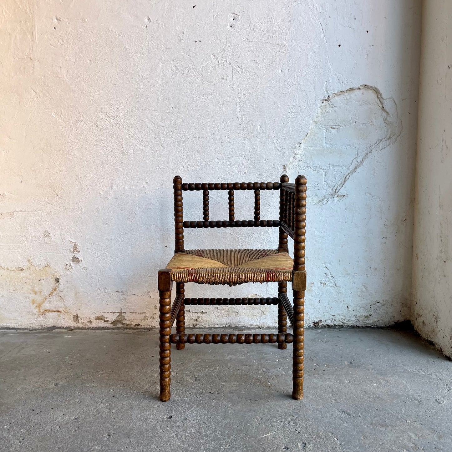 Antique French Bobbin Chair - #2011