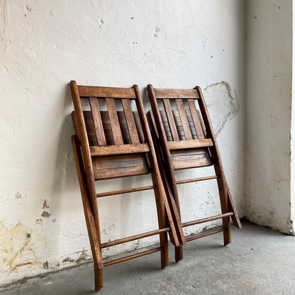 Vintage Folding Chairs - #1978