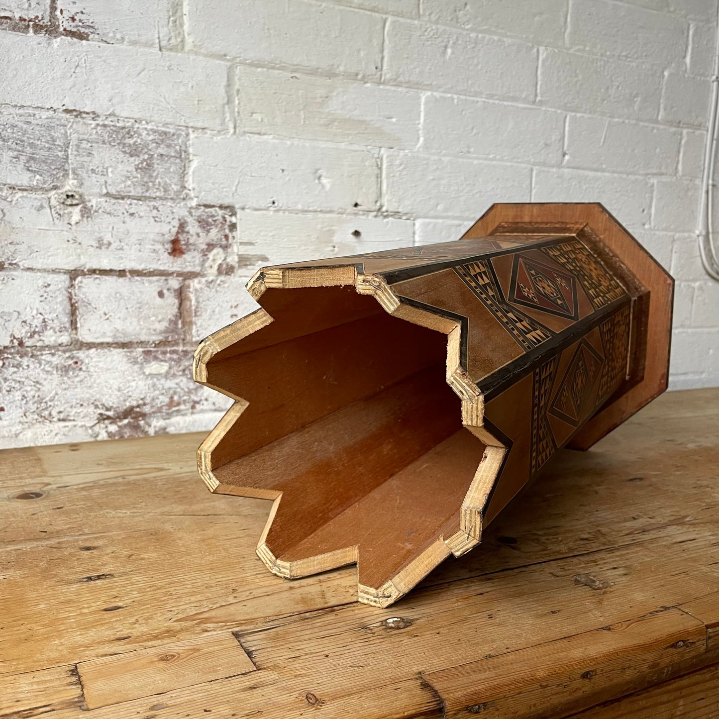 Moroccan Inlaid Marquetry Table - Small #1933