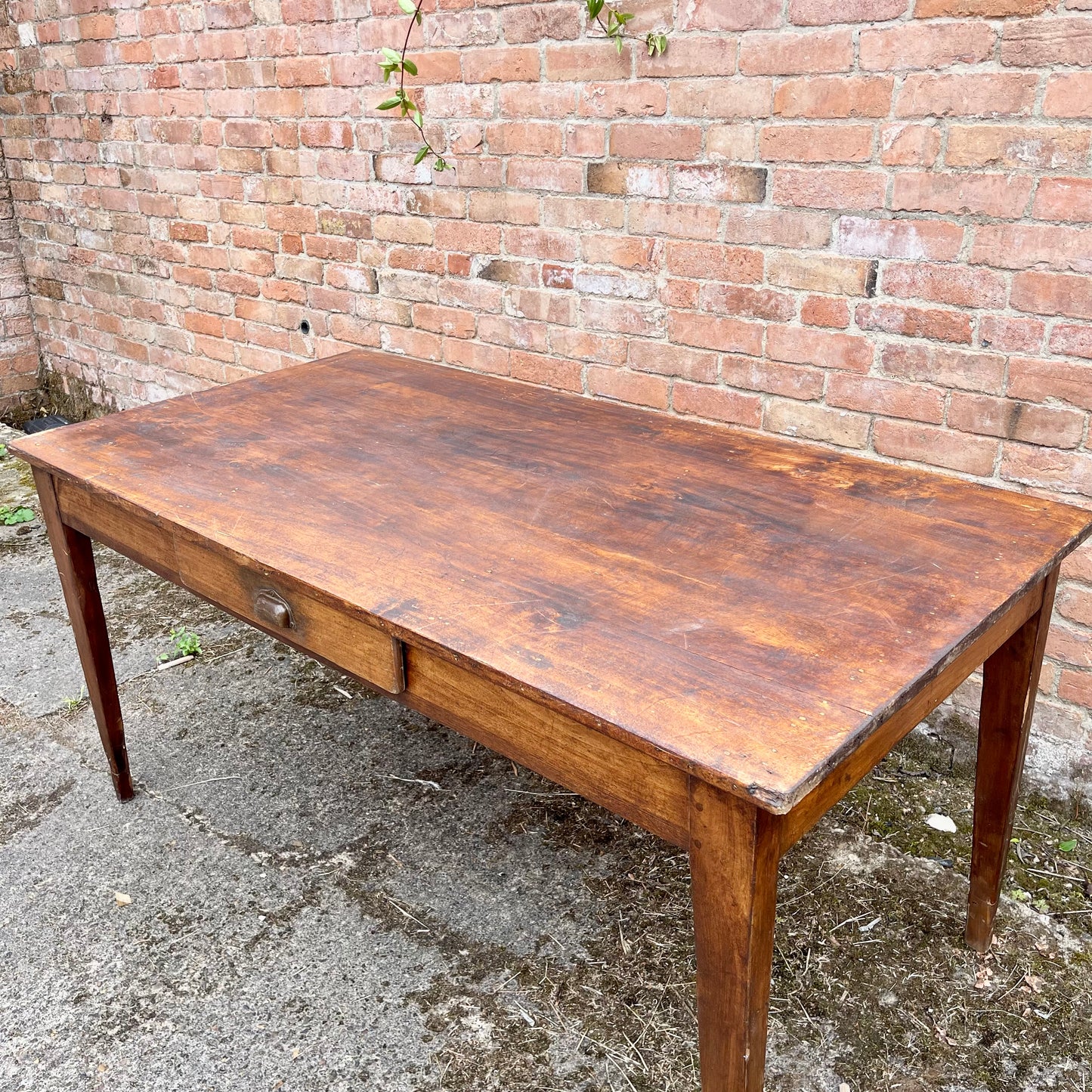 Vintage Pine Table - #1684