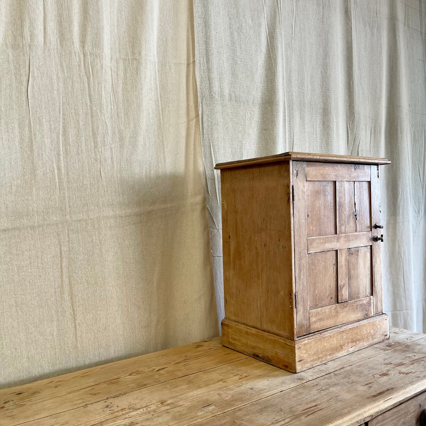 Antique Pine Cupboard - #2202