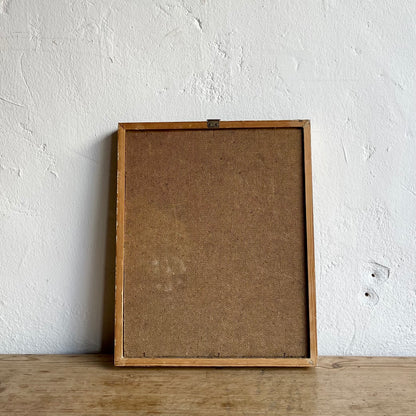 Antique Framed Oil - #1734