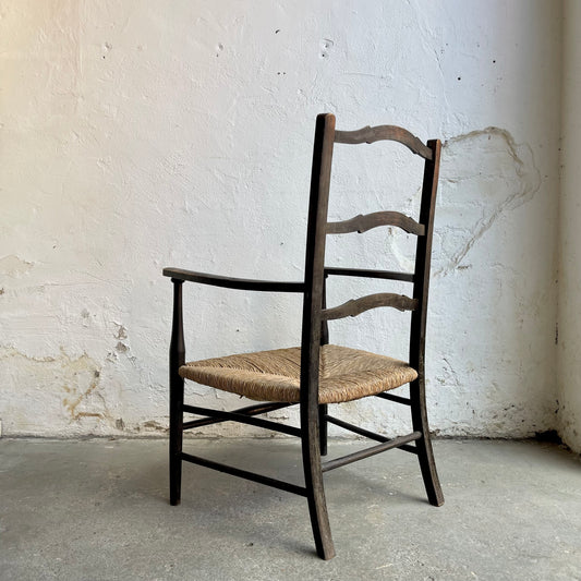 Antique Rush Seat Chair - #2085