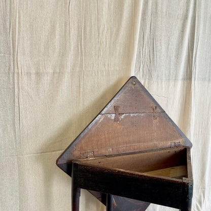 Antique Mahogany Envelope Table - #2266