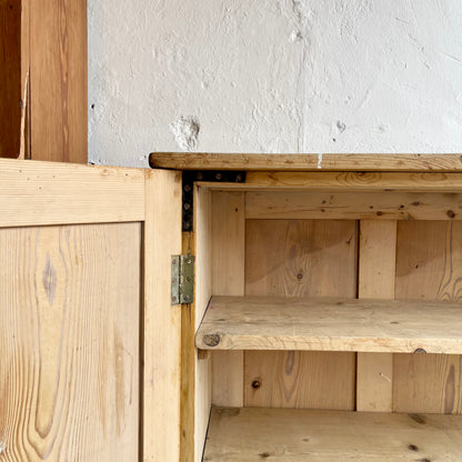 Antique Pine Sideboard - #1679