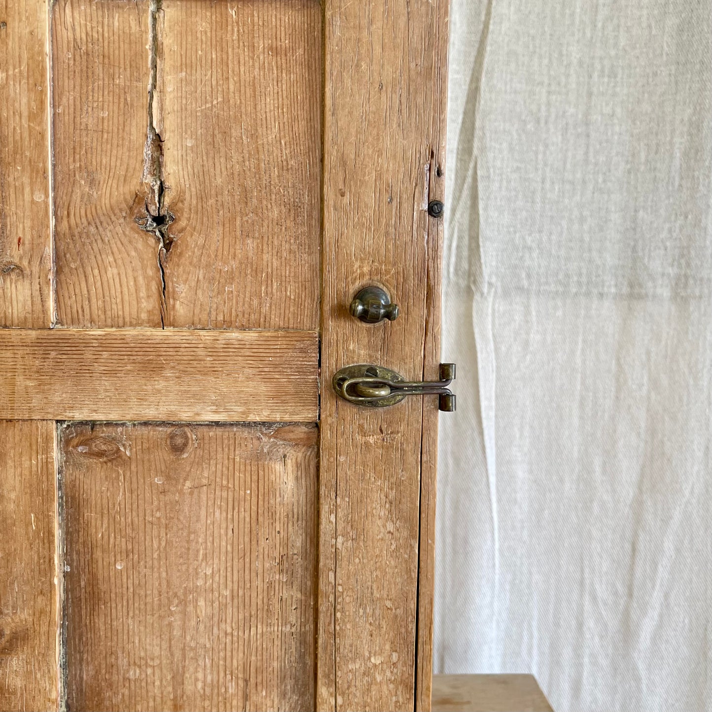 Antique Pine Cupboard - #2202