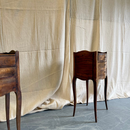 A Pair Of French Bedside Drawers - #2332