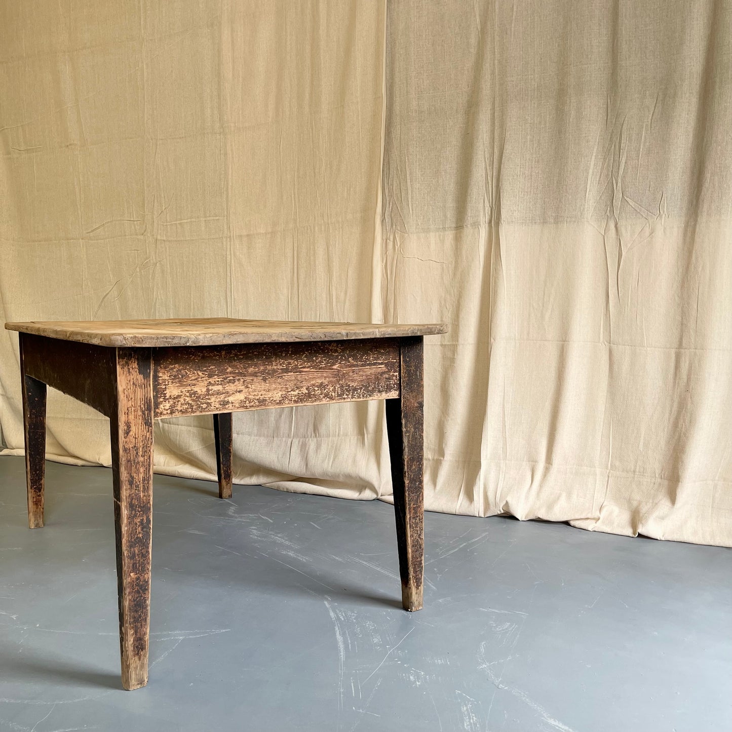 Antique Pine Table - #2191a