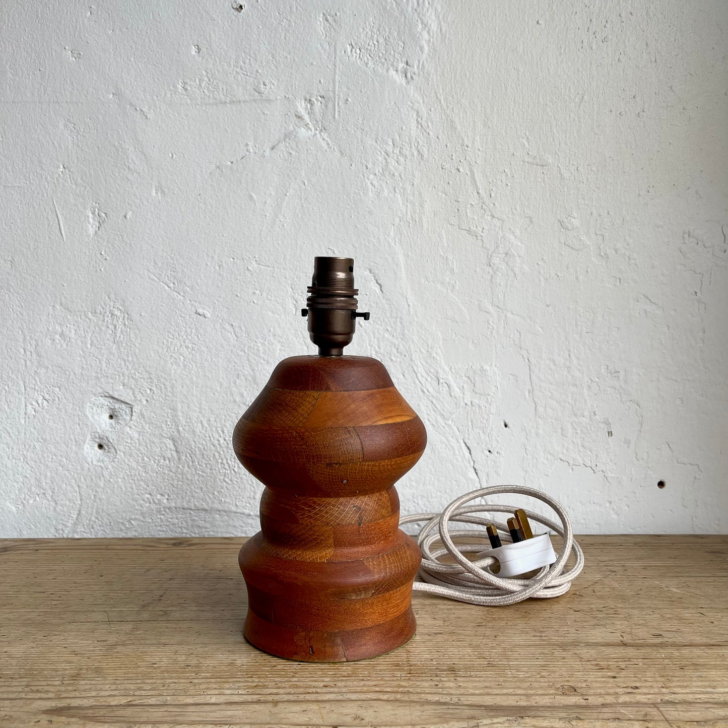 Vintage Wooden Lamp Base