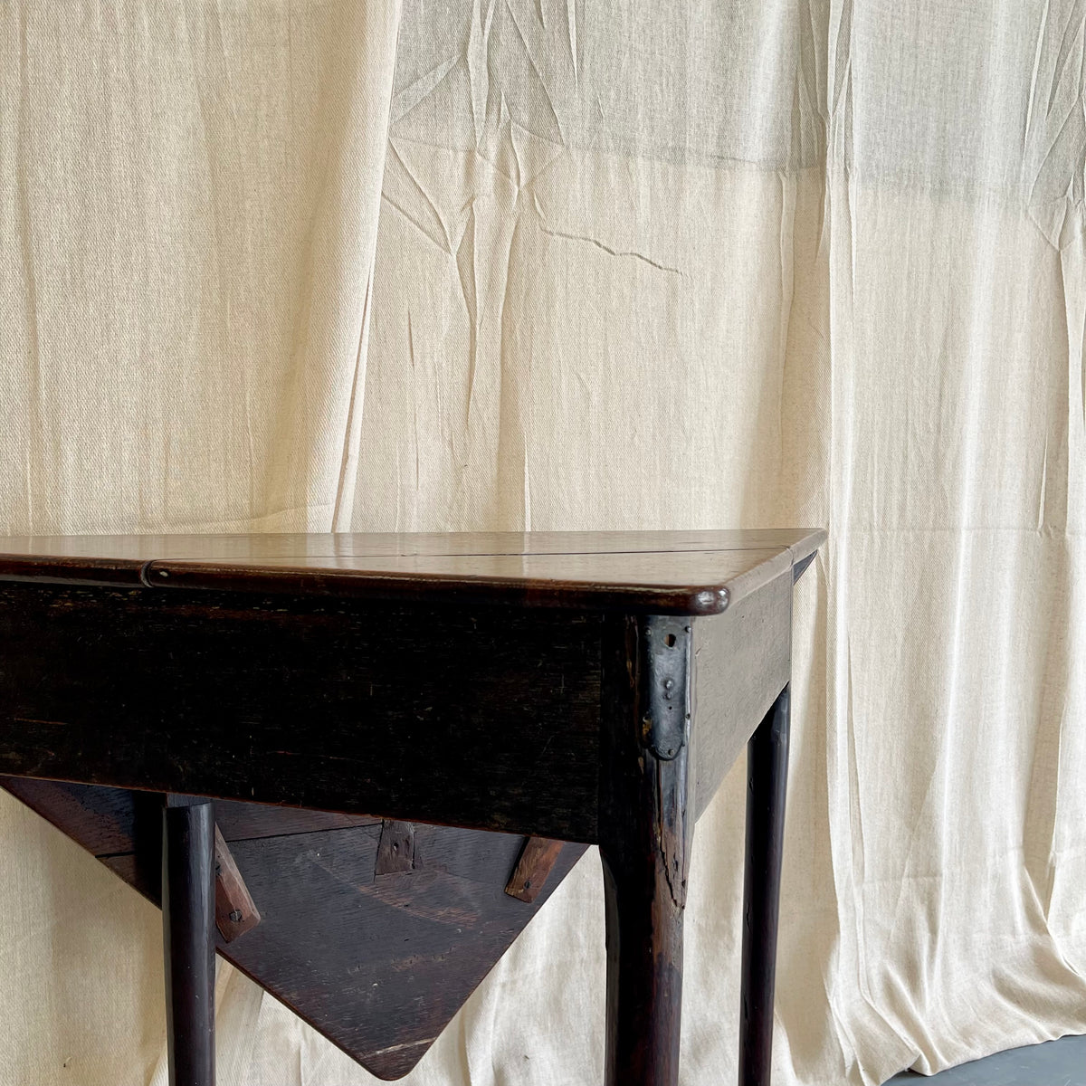 Antique Mahogany Envelope Table - #2266