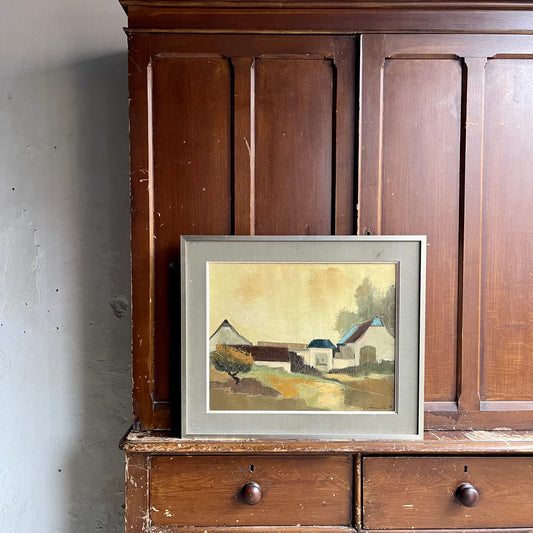 Antique Framed Oil - #1893