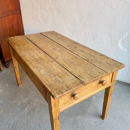 Antique Pine Table -#933