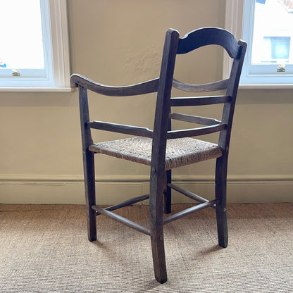 Antique Oak Armchair -#1569