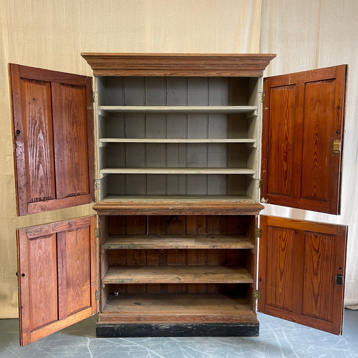 Pitch Pine Cupboard - #2418