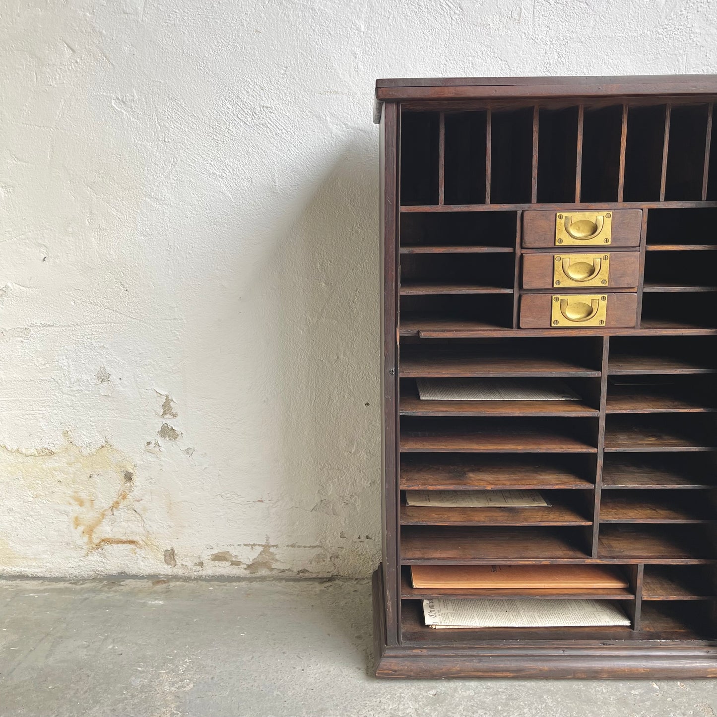 Antique Edwardian Stationary Cupboard - #2001