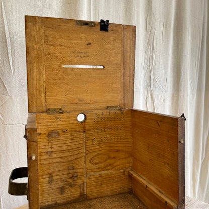 Vintage Ballot Box - #2191c