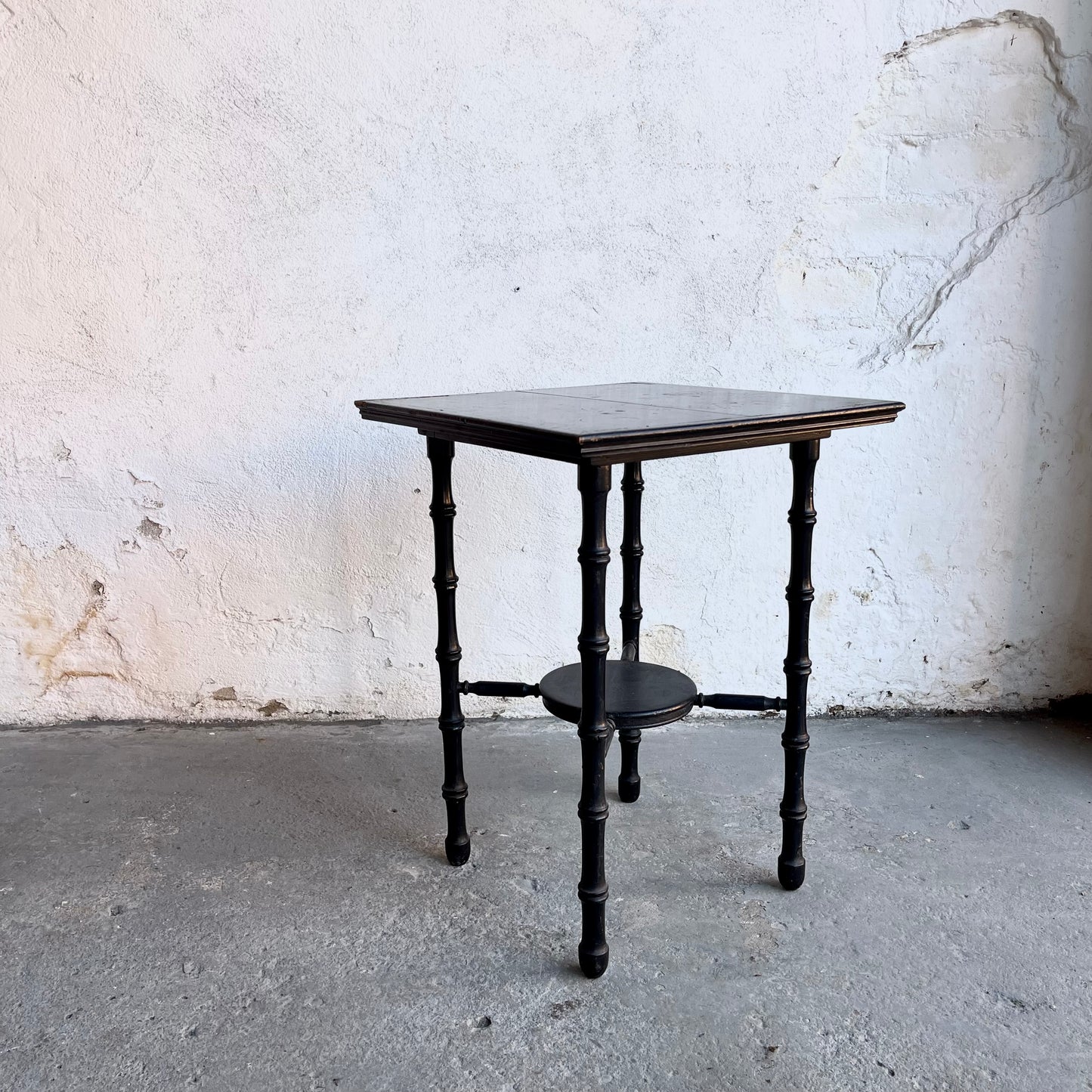 Ebonised 1930s Side Table -#1508