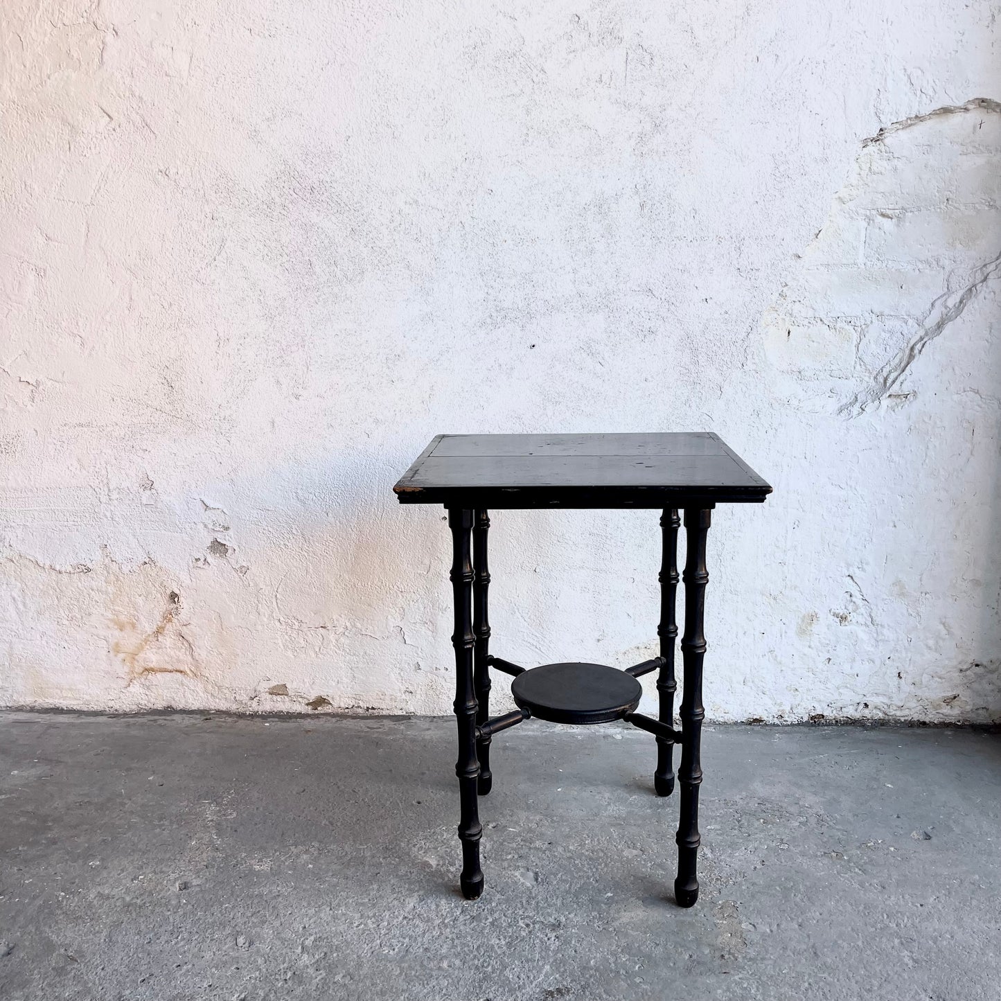 Ebonised 1930s Side Table -#1508