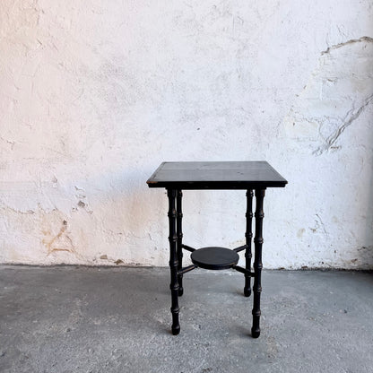 Ebonised 1930s Side Table -#1508