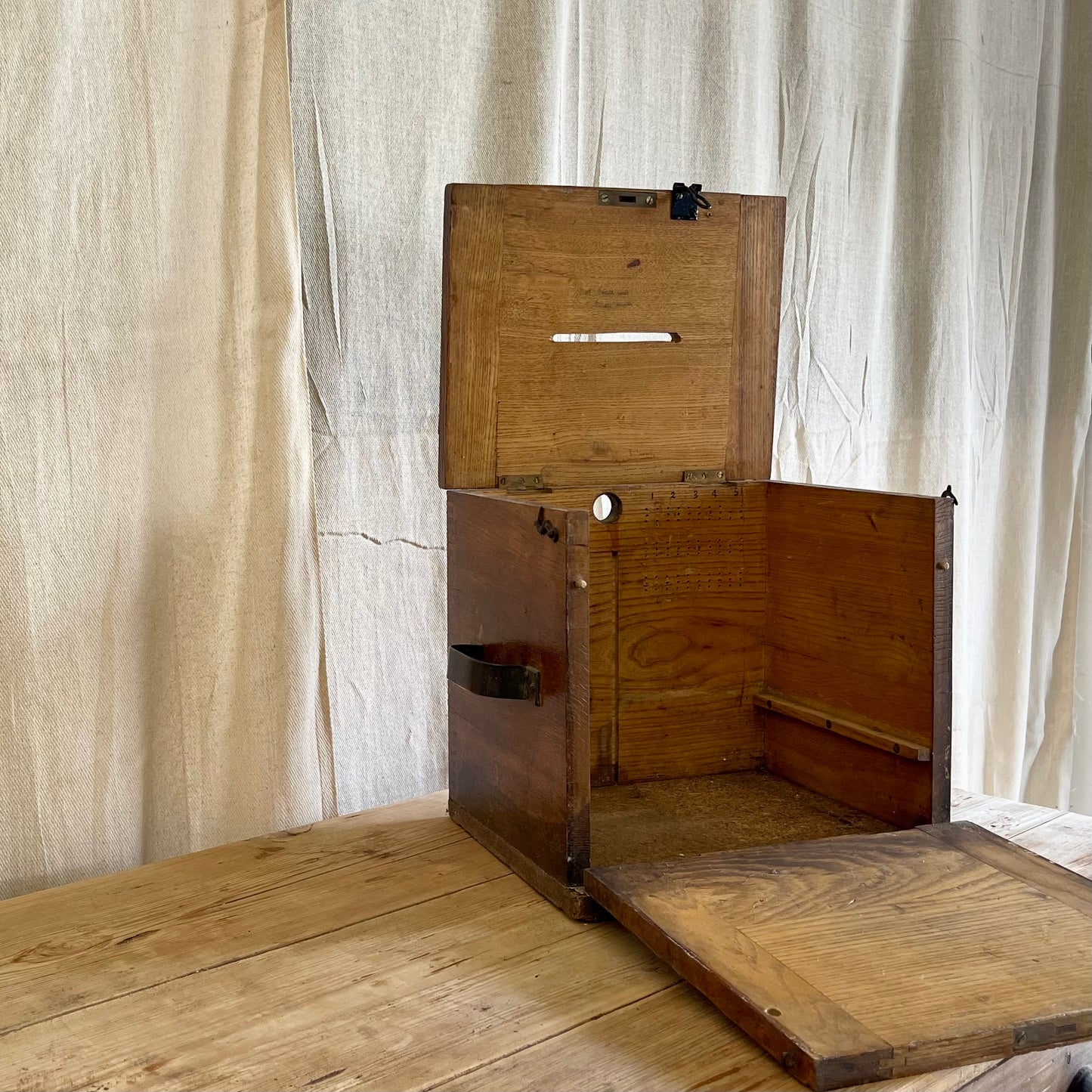 Vintage Ballot Box - #2191c