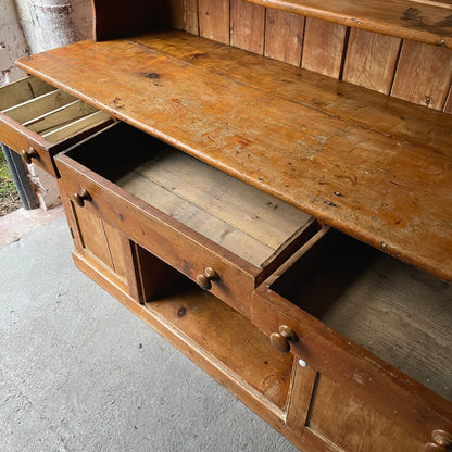 Antique Pine Dresser - #1934