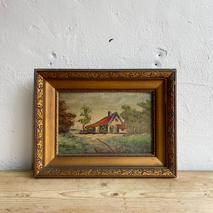 Antique Oil Painting - #1980