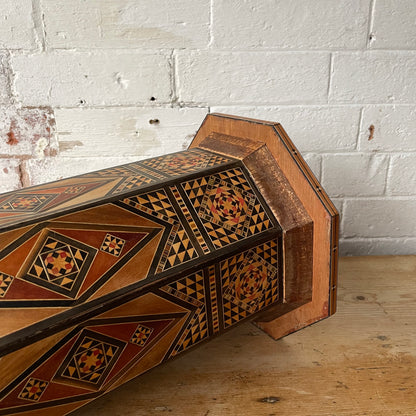 Moroccan Inlaid Marquetry Table - Small #1933