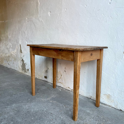Small Antique Pine Table - #1875