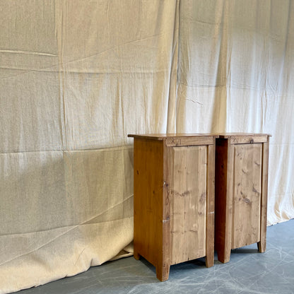 Antique Pine Pot Cupboards - #2333