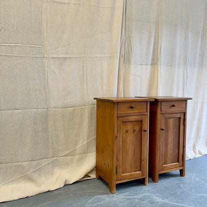 Antique Pine Pot Cupboards - #2333