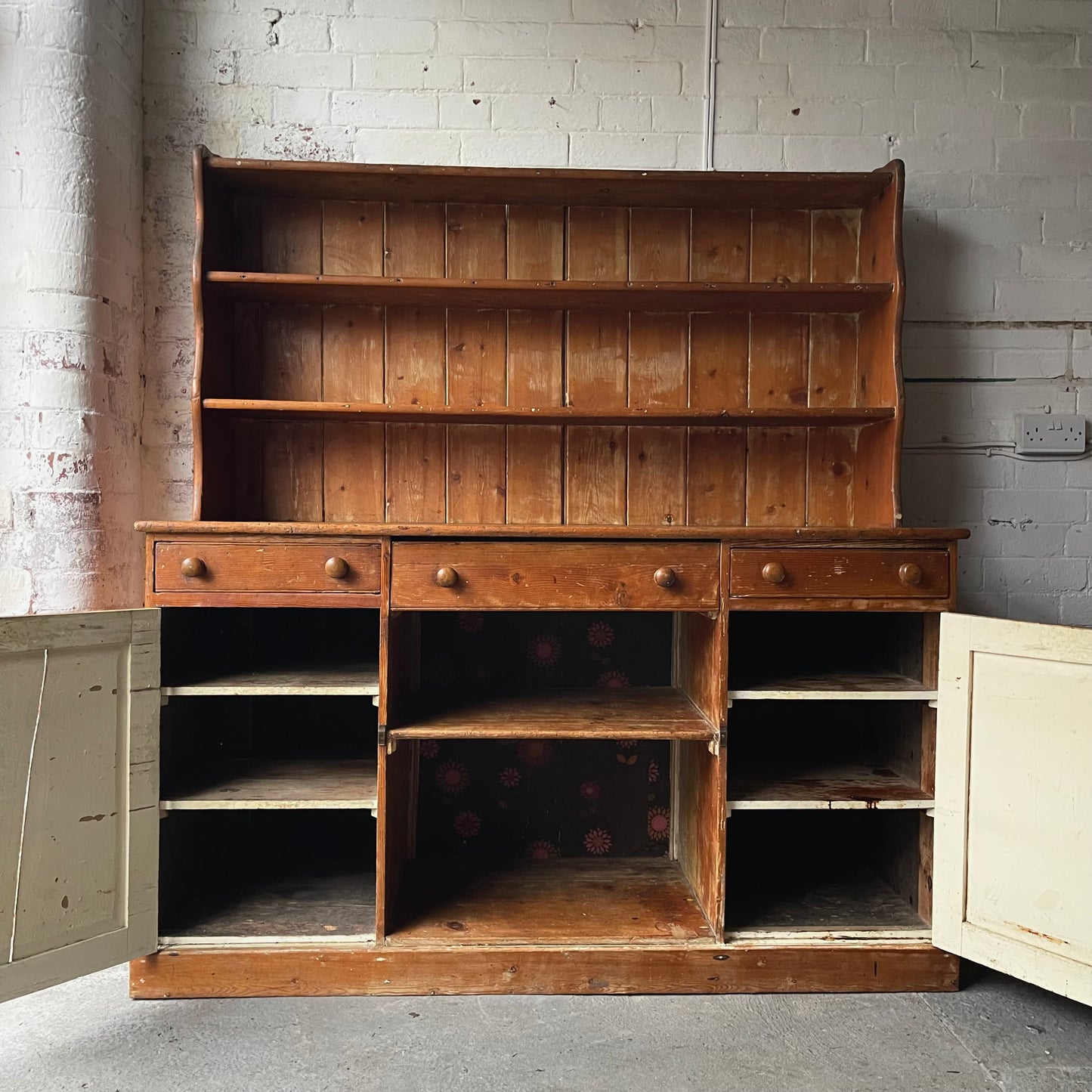 Antique Pine Dresser - #1934