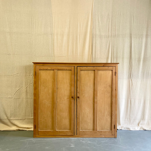 Antique Pine School Cupboard - #2281