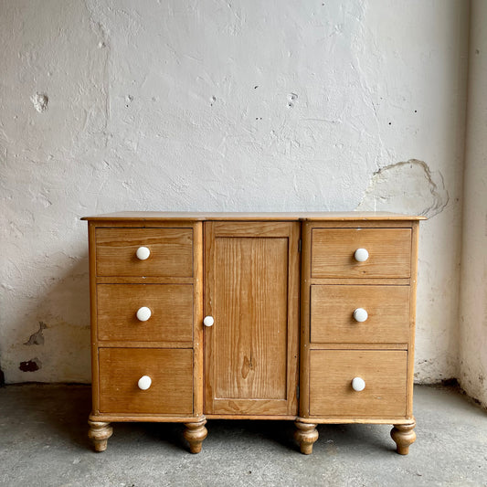 Antique Pine Dresser Base