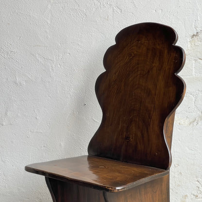 Set Of Six Vintage Elm Chairs - #2106