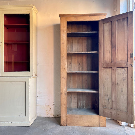 Antique Pine Housekeepers Cupboard - #2007