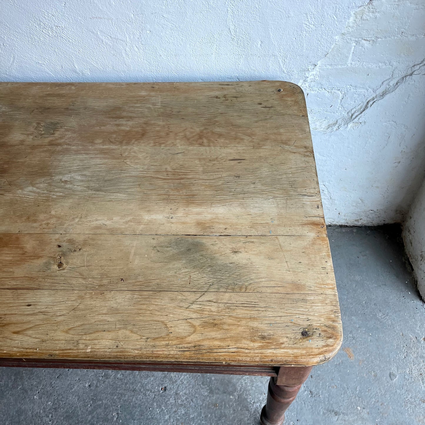 Antique Pine Table - #1877