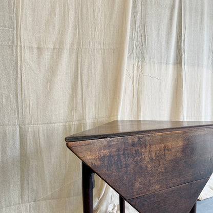 Antique Mahogany Envelope Table - #2266