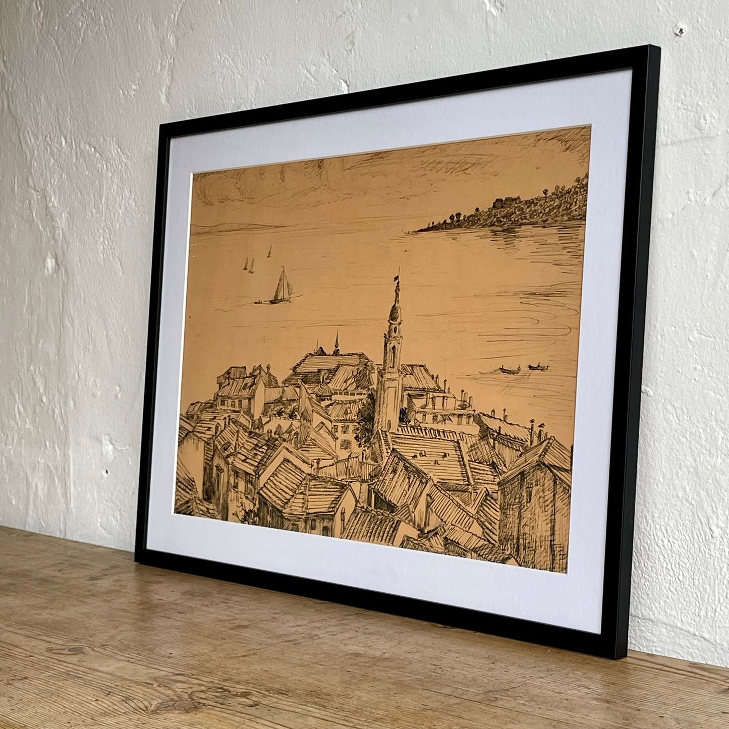 Original Framed Sketch