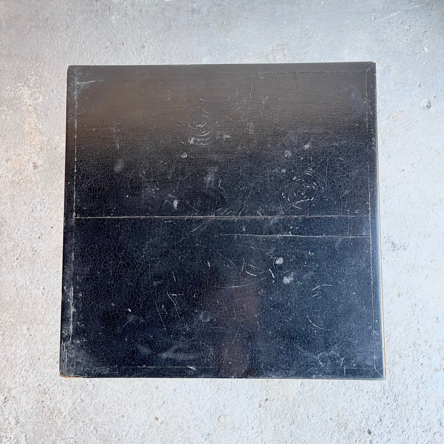 Ebonised 1930s Side Table -#1508