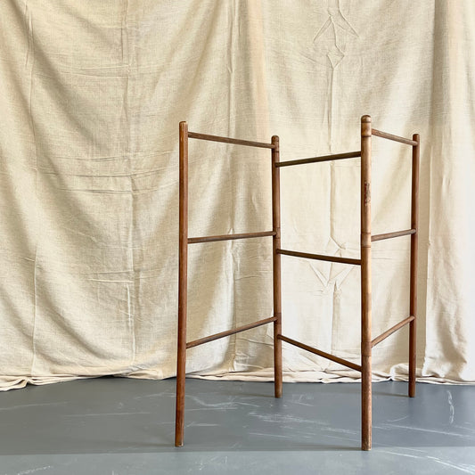 Vintage Wooden Clothes Horse - #2136